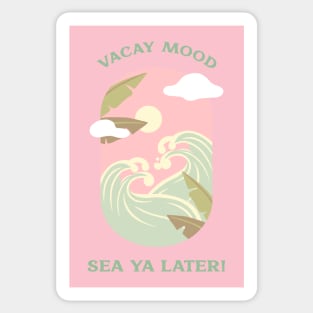 Paradise Beach Vacay Mood Summer Vibes Summertime Sticker